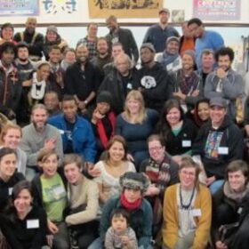 Large group of Detroit Future members
