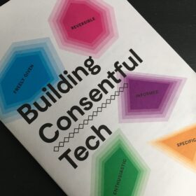 Building consentful tech zine cover